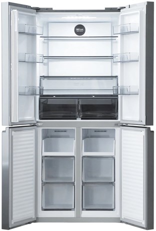 фото: Холодильник Centek CT-1744 NF gray glass