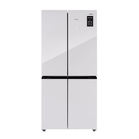 фото: Холодильник Tesler RCD-482I white glass