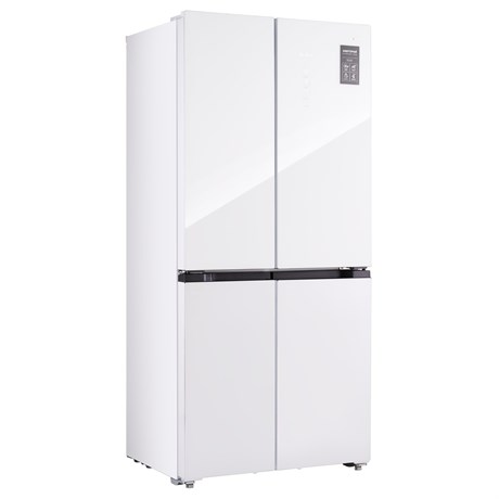 фото: Холодильник Tesler RCD-482I white glass