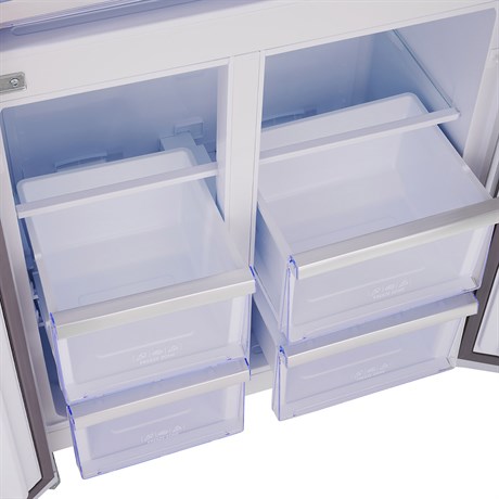 фото: Холодильник Tesler RCD-482I white glass