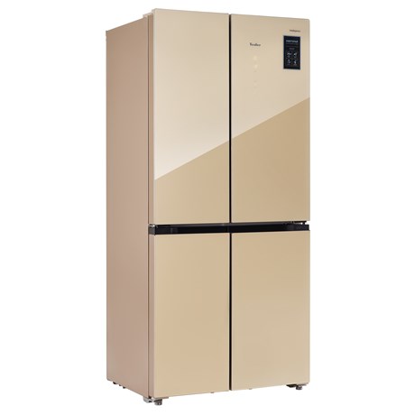 фото: Холодильник Tesler RCD-482I beige glass