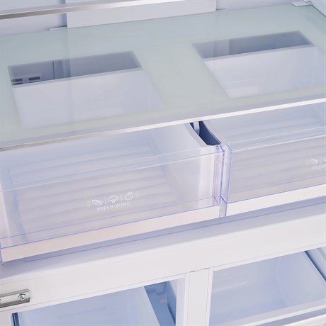 фото: Холодильник Tesler RCD-482I beige glass
