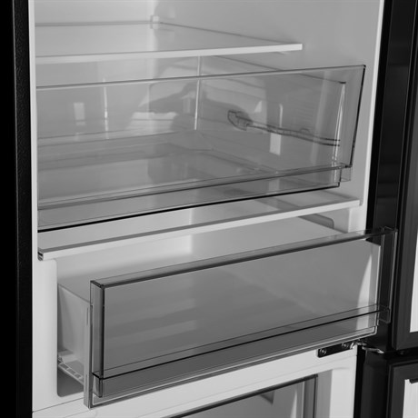 фото: Холодильник Hyundai CC50073F черный