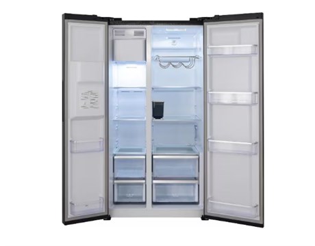 фото: Холодильник Hiberg RFS-655DX NFGB inverter
