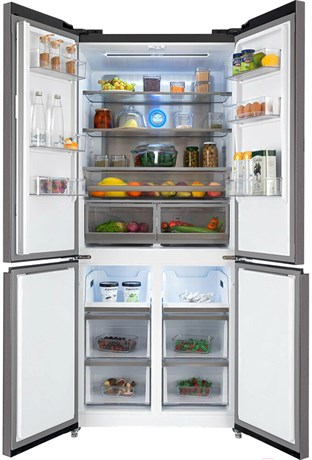 фото: Холодильник Hiberg RFQ-600DX NFGС inverter