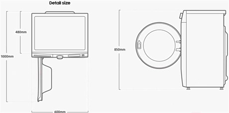 фото: Стиральная машина Samsung WW80AGAS21AXLP