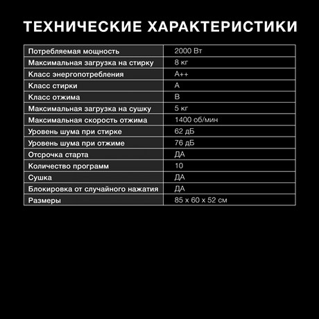 фото: Стиральная машина Hyundai WMD8413