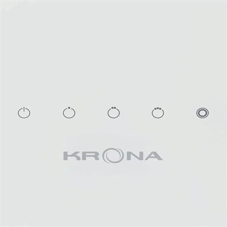 фото: Кухонная вытяжка Krona Uran 600 DN White 4S