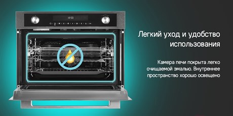 фото: Духовой шкаф Maunfeld MCMO5015MFS