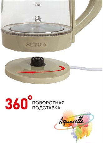 фото: Электрический чайник Supra KES-1810G