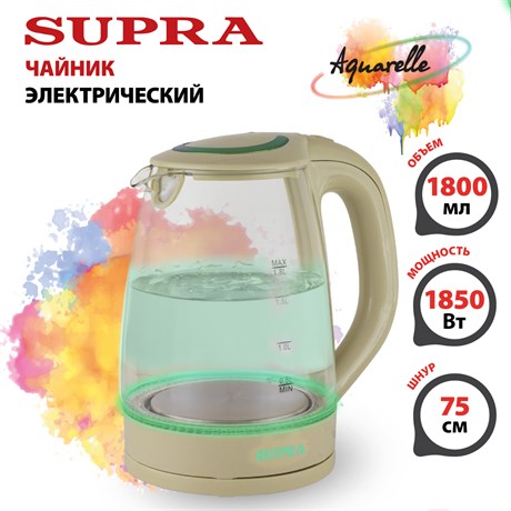 фото: Электрический чайник Supra KES-1810G