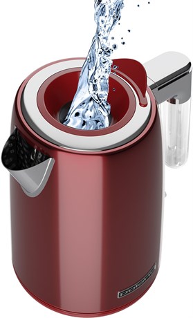 фото: Электрический чайник Polaris PWK 1746CA Water Way Pro красный