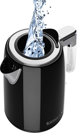 фото: Электрический чайник Polaris PWK 1746CA Water Way Pro черный