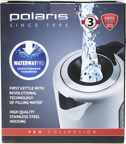 фото: Электрический чайник Polaris PWK 1729CA