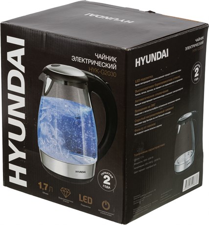 фото: Электрический чайник Hyundai HYK-G2030