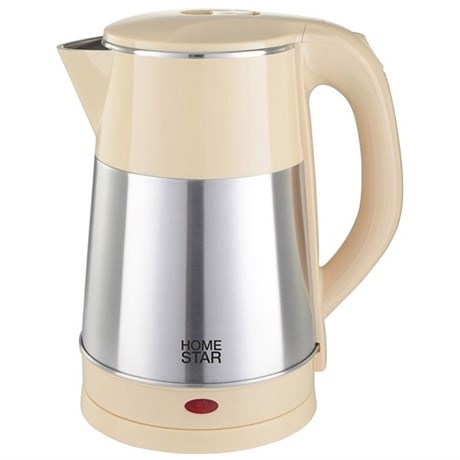 фото: Электрический чайник Homestar HS-1055 бежевый