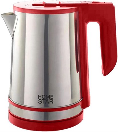 фото: Электрический чайник Homestar HS-1039 вишневый