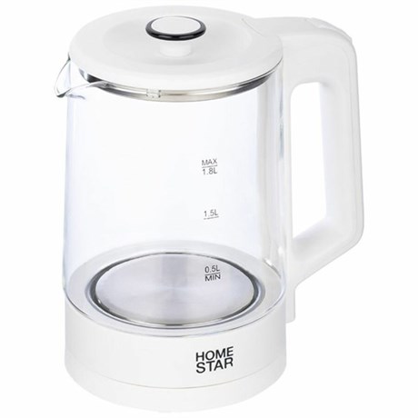 фото: Электрический чайник Homestar HS-1008 белый
