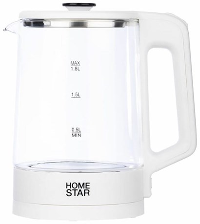 фото: Электрический чайник Homestar HS-1008 белый