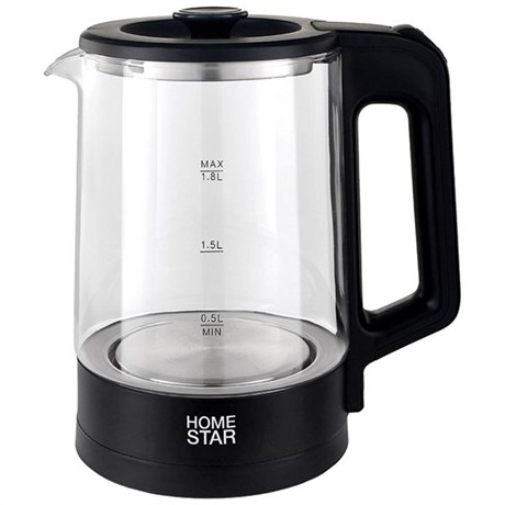 фото: Электрический чайник Homestar HS-1008 черный