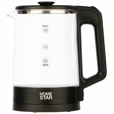 фото: Электрический чайник Homestar HS-1008 черный