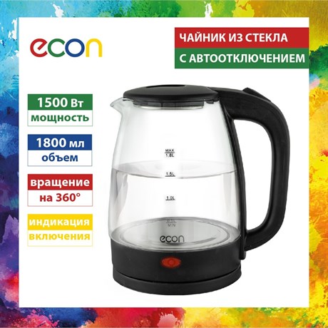 фото: Электрический чайник Econ ECO-1825KE