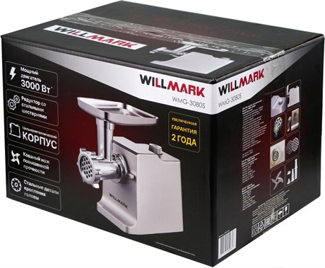 фото: Мясорубка Willmark WMG-3080S