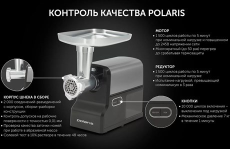 фото: Мясорубка Polaris PMG 2585A