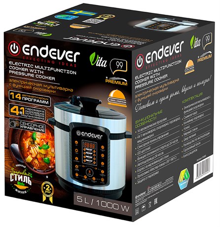 фото: Мультиварка Endever Vita-99