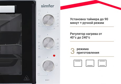 фото: Минипечь Simfer M4211