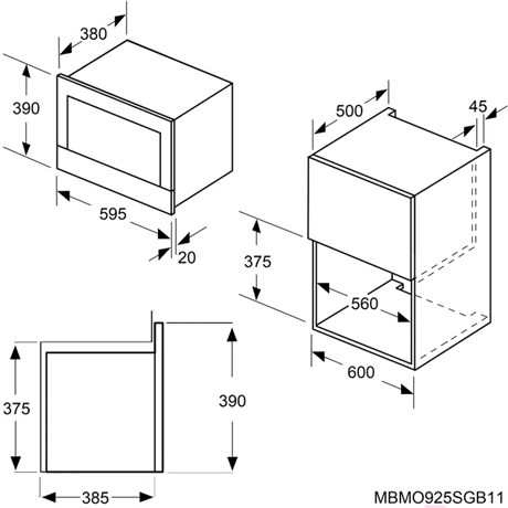 фото: Микроволновая печь Maunfeld MBMO925SGB11