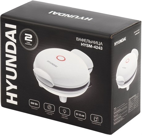 фото: Вафельница Hyundai HYSM-4243
