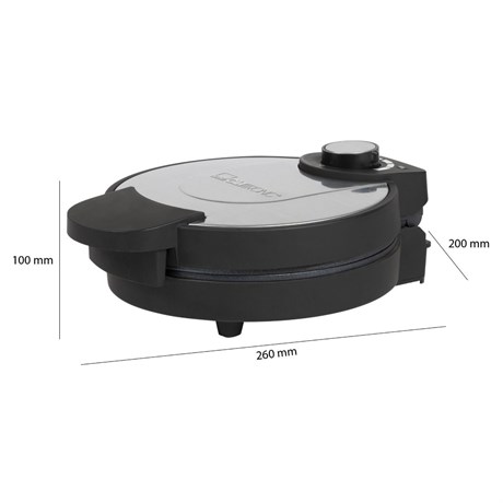 фото: Вафельница Clatronic WA 3492 schwarz inox