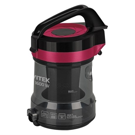 фото: Пылесос Vitek VT-1838 (MC) черный/фуксия