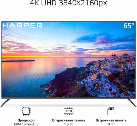 фото: Телевизор Harper 65Q851TS