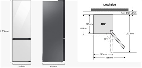 фото: Холодильник Samsung RB38C671DSA/EF