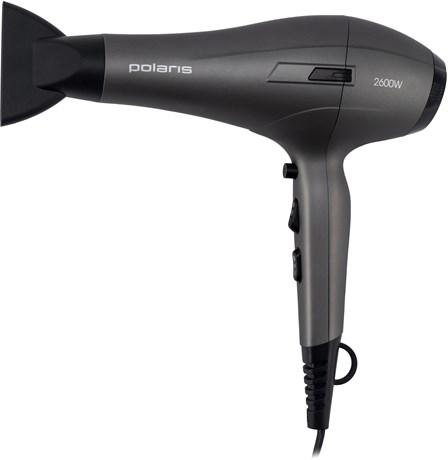 фото: Фен Polaris PHD 2600ACi Salon Hair серый