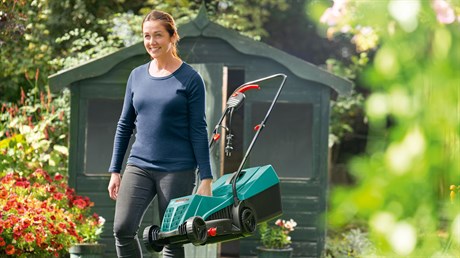 фото: Газонокосилка Bosch Rotak 320 ER