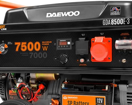 фото: Генератор Daewoo GDA 8500E-3