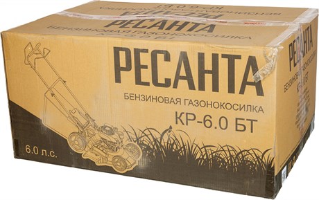 фото: Газонокосилка Ресанта КР-6.0 БТ