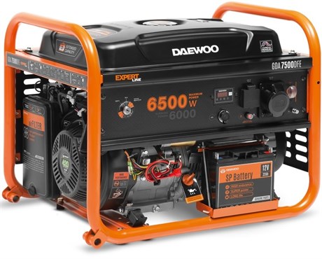 фото: Генератор Daewoo GDA 7500DFE