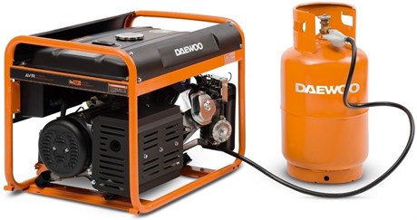 фото: Генератор Daewoo GDA 7500DFE