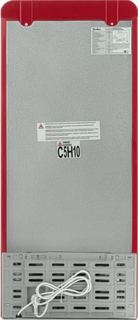 фото: Холодильник Tesler RT-132 red