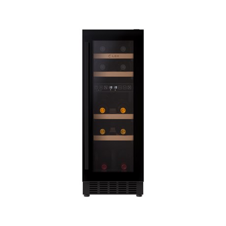 фото: Винный шкаф LEX LWD3017BL dual zone
