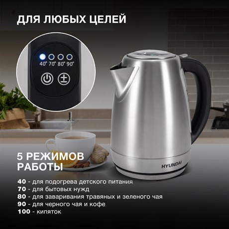 фото: Электрический чайник Hyundai HYK-S8408