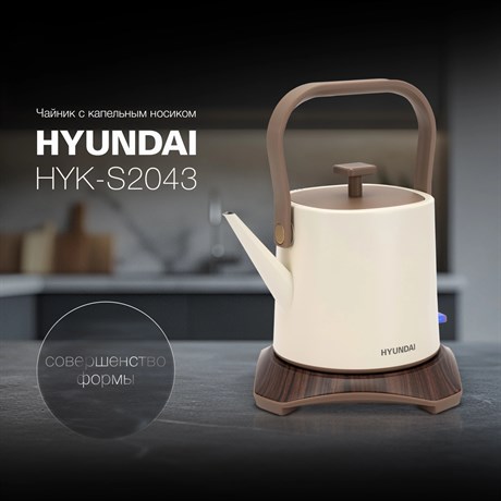 фото: Электрический чайник Hyundai HYK-S2043