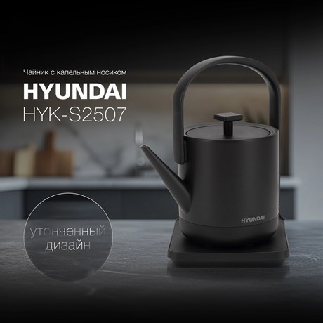 фото: Электрический чайник Hyundai HYK-S2507