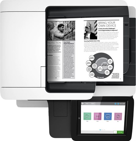 фото: МФУ Hewlett-Packard HP LaserJet Enterprise M528f