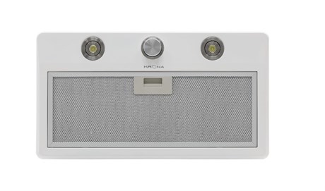 фото: Кухонная вытяжка Krona Sven 600 white one knob