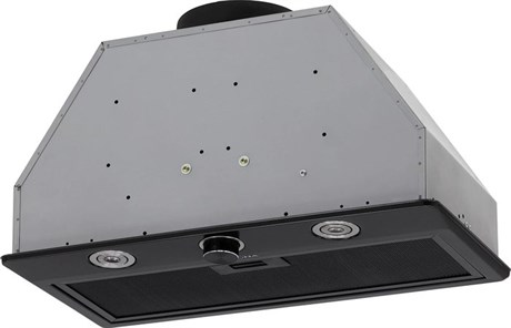 фото: Кухонная вытяжка Krona Sven 600 black one knob